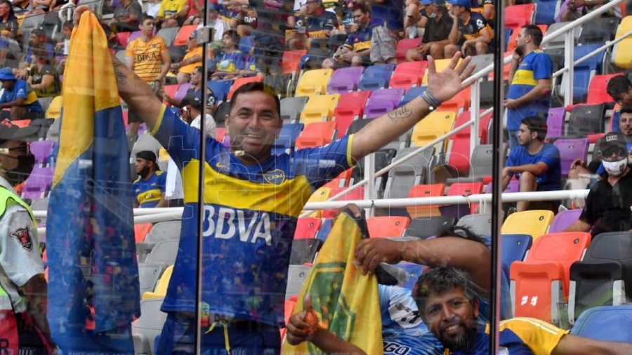 Boca festeja la Copa Argentina foto Laura Lescano 