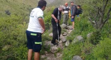 Córdoba: encontraron en buen estado de salud al turista de 62 años perdido en el Cerro Champaquí