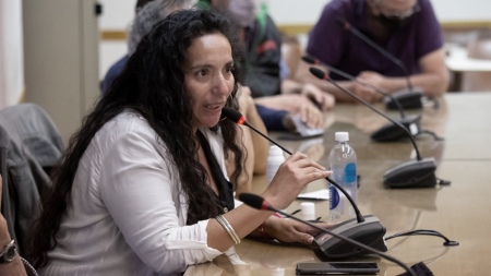 Valeria Herrera integrante de la comisin de gnero de la Asociacin de Taxistas de Capital