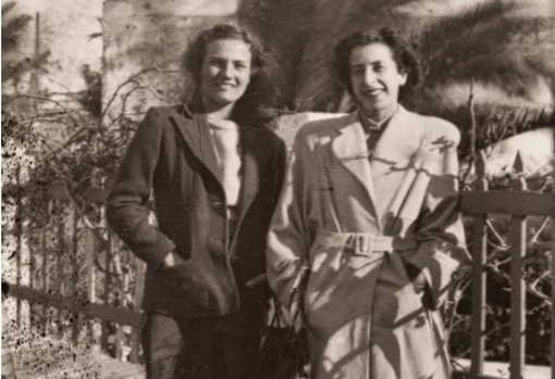 Carmen Laforet y Consuelo Burrell, en el Madrid de los años 40