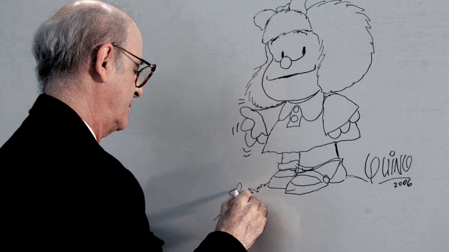 Mafalda y su pap Quino